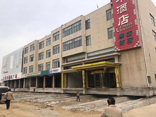 广西玉林建筑平移,平移楼房多少钱